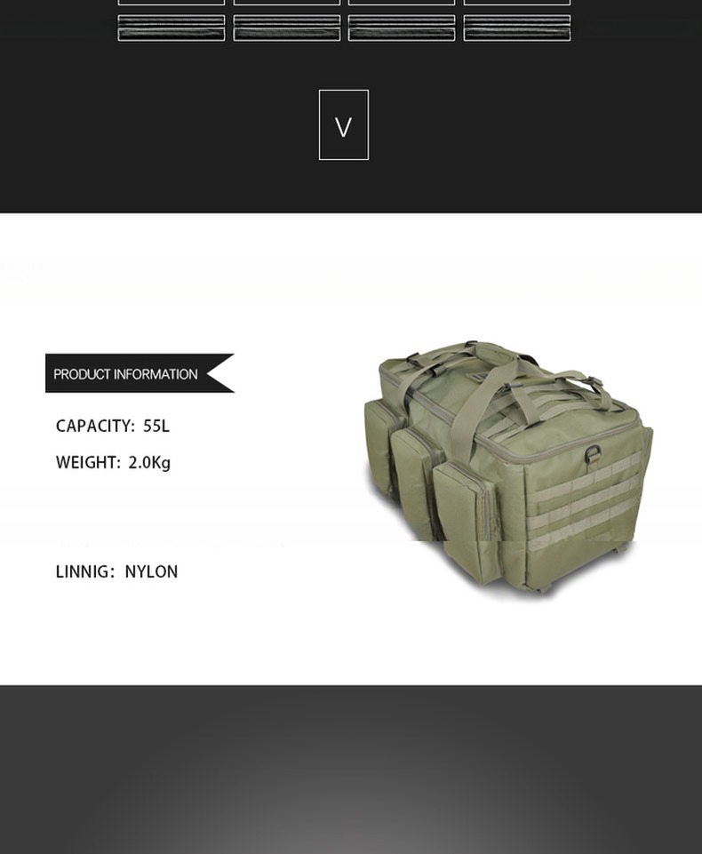 Large Capacity Multi-function Backpack for Outdoor Sport Unisex Nerve Bridge Technique