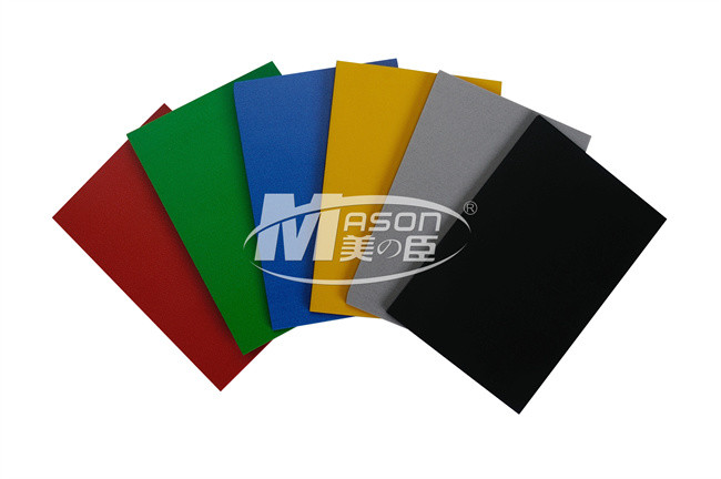 18mm Thick Black Plastic Sheeting Polyvinyl Chloride Foam Board For Cabinet