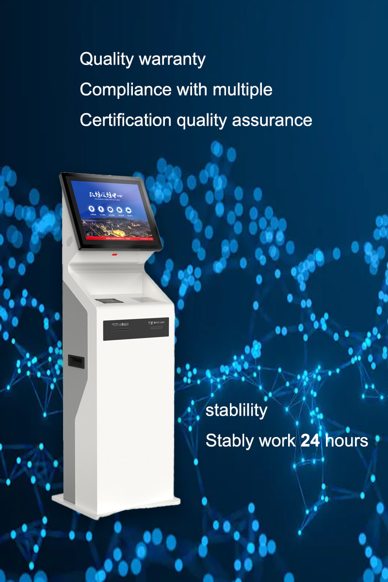 PC All In One Panel Pc Self-Service Kiosk Android Self Service Terminal