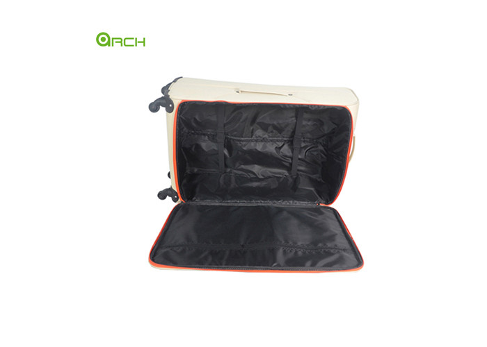 Light Weight Travel Trolley Soft Sided Luggage with Front Pockets