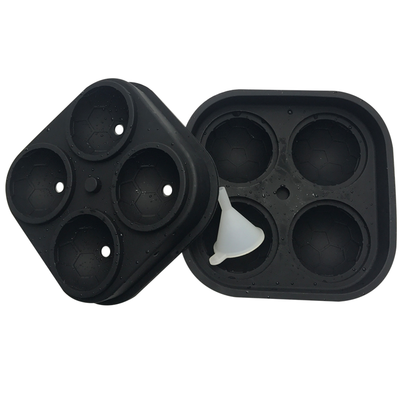 Soccer Ball Molds 2018 Russia World Cup Soccer Silicone Ice Cube Mould