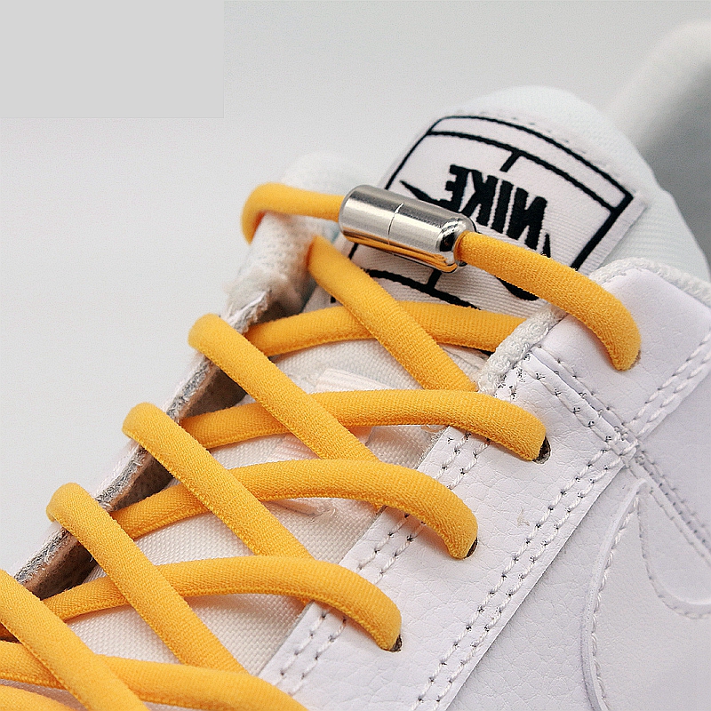 Lazy Elastic Sports Magnet Shoelaces No Tie Custom Logo For Sneakers