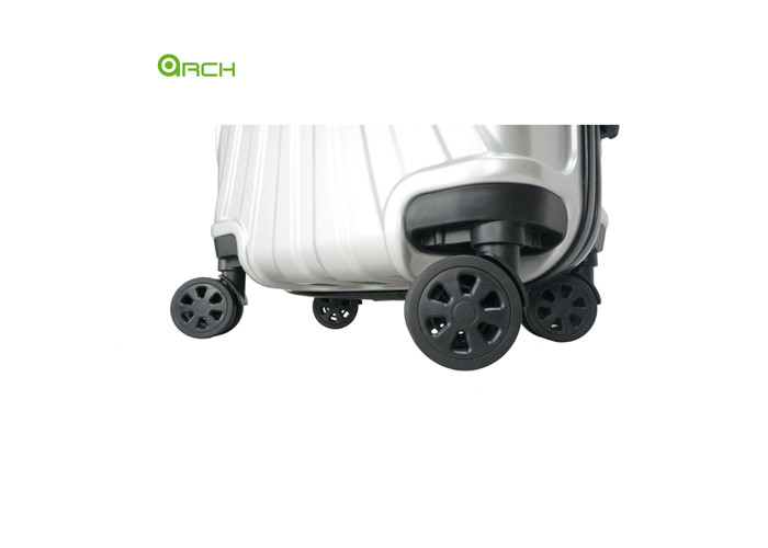 Spinner Wheels Trolley Travel Hard Sided Luggage With Smart Hook