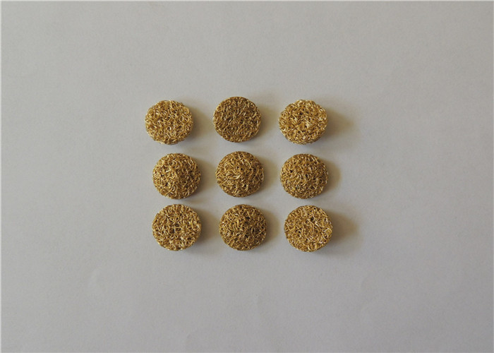 OEM Knitted Copper Filter Mesh Customized Shape For Industrial Mechanical Filtration