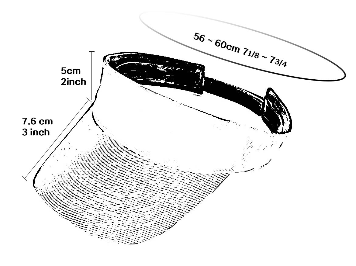 Blank Protection Face Golf Short Sun Visor Cap For Women