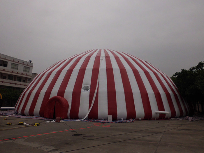 Commercial 500 People Inflatable Dome Tent / Large Inflatable Marquee Tent
