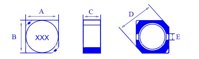 1.20 - 5600μH Shielded SMD Power Inductors / Low Profile Power Inductor TG-S02