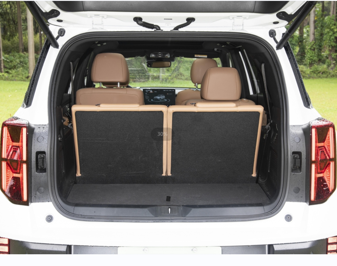 Left Hand Driver Steering Trumpchi ES9 Six Seats Hybrid SUV with Panoramic Sunroof and 8155 Intelligent Car Engine Chip