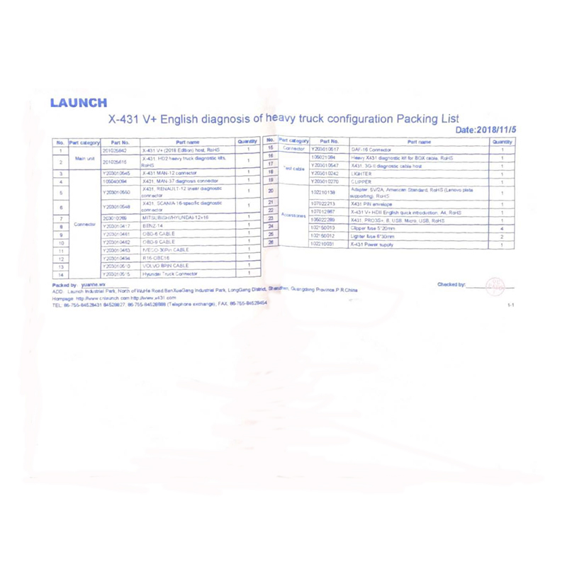 LAUNCH X431 HD III Module Heavy Duty Truck Diagnostic Tool Diagnose For 24 V Work With X431 V+/Pro3/ Pad II Android HD 3