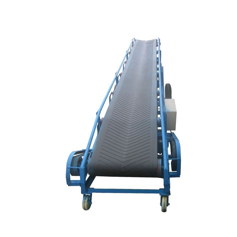 OEM Custom Height Adjustable Grain Bag Portable Conveyor Belt System Belt Conveyor