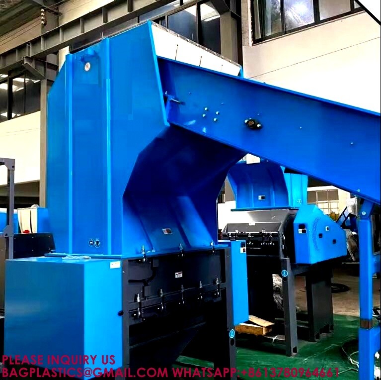 Crushing Machine Plastic Crusher Shredder Grinding Machine, Recycled Plastics, Recyclable