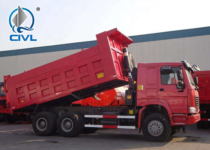 Tipper Trailer Dump Tipper Truck 4 X 2 Heavy Dump Truck Bottom 8/10/12mm Sinotruck Howo Dumpper