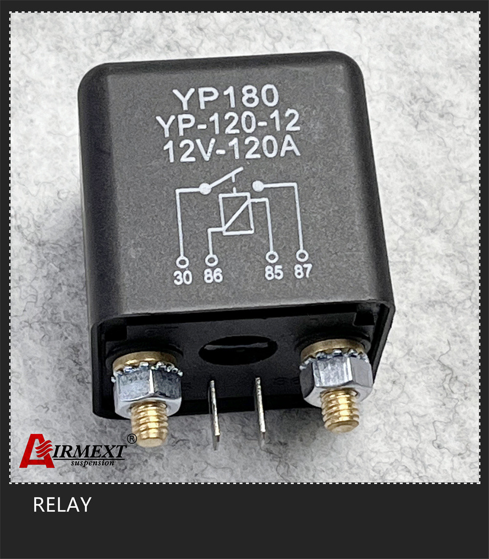Black Universal Air Suspension Accessories AIRMEXT RELAY