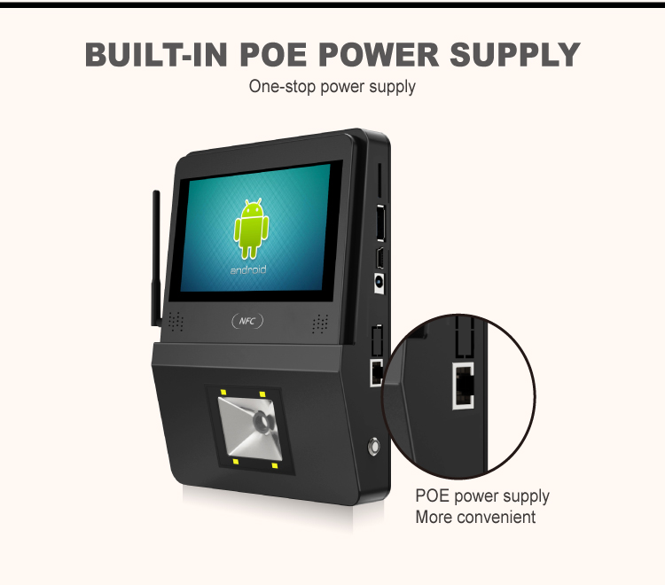 5'' Supermarket Touch Screen Verifier with Scanner and SDK Function D133