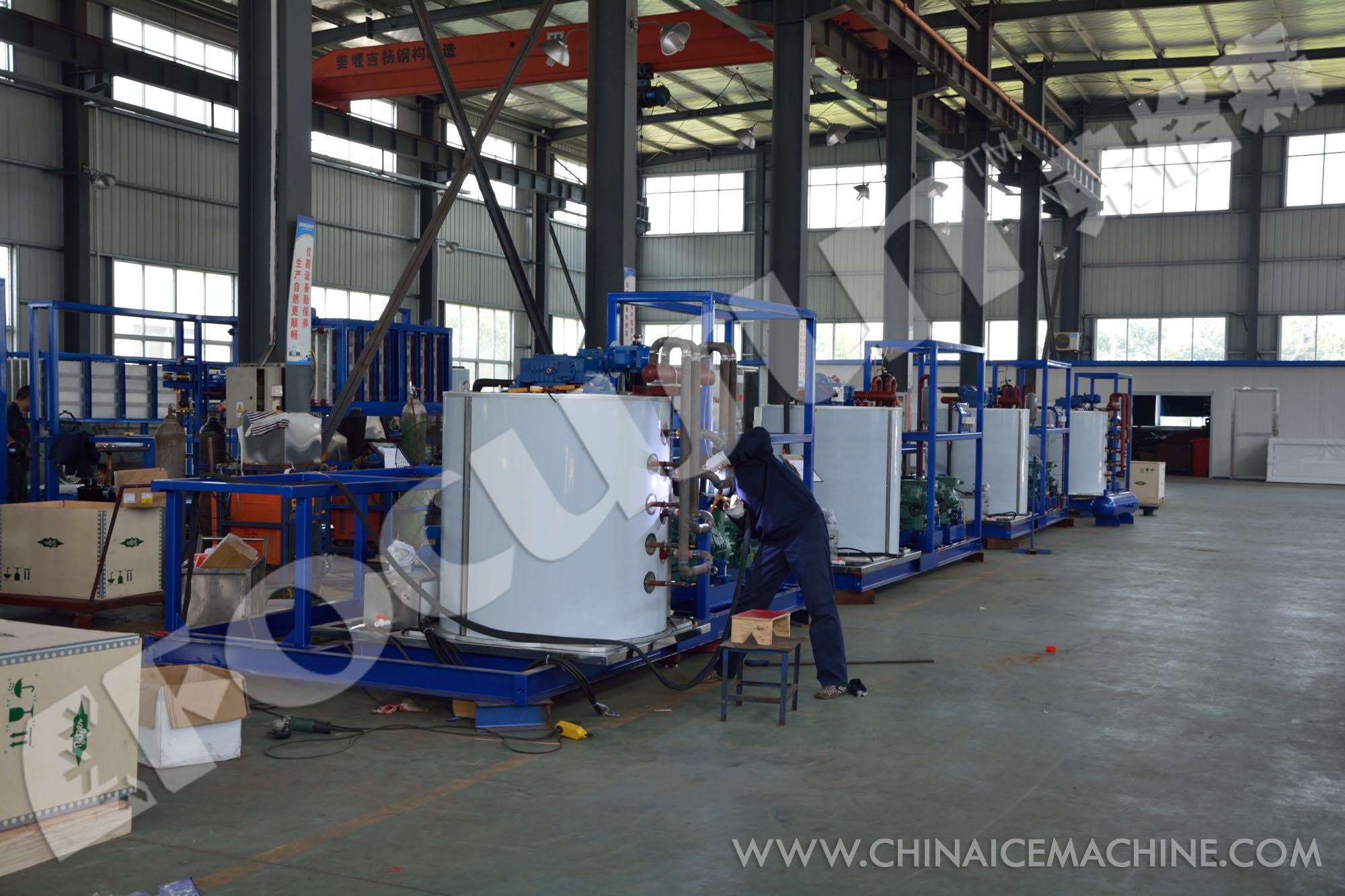 10T Flake Ice Machine With Commerical Type Stainless Steel Construction