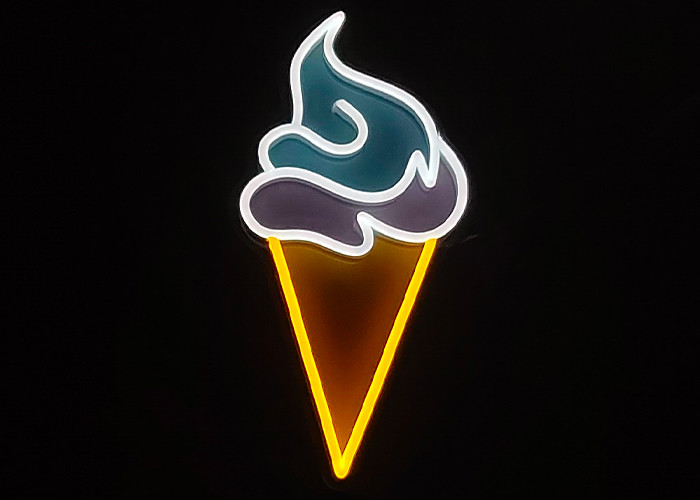 USA Hot sell ice cream custom neon sign Vasten amazon popular pattern