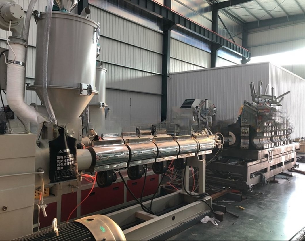 Plastic PE|PP|HDPE Water Gas Supply Irrigation Single Double Wall Corrugated (DWC) Cable|Tube Extrusion Line / Extruder Pipe Making Machine Price