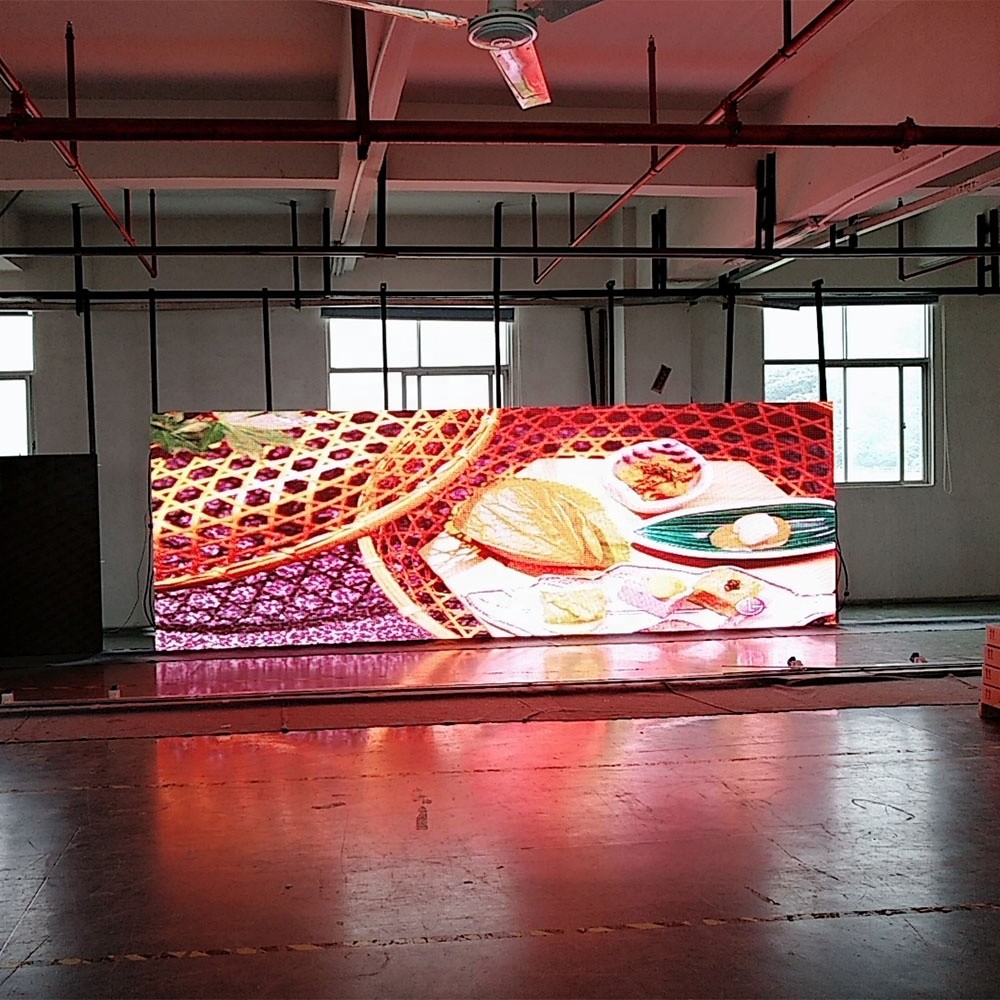 768*768mm Double Side Highway P8 Outdoor Led Wall