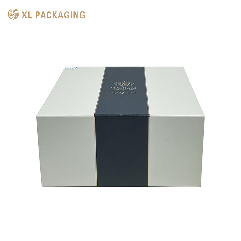 Custom Printing Magnet Magnetic Book Shape Box Luxury Packaging Folding Paper Gift Box for Business