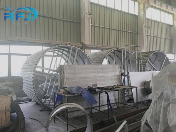 Air Cooled Refrigeration Industrial Cold Room Customized Dimension Anti