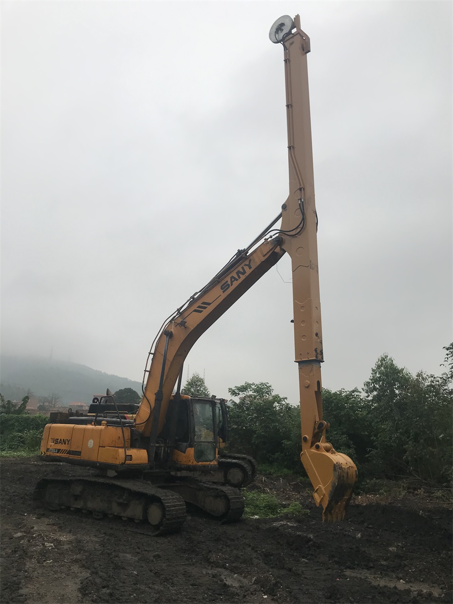 Three-stage Excavator Long Reach Boom Long Reach Telescopic Arm Suitable For All Brands