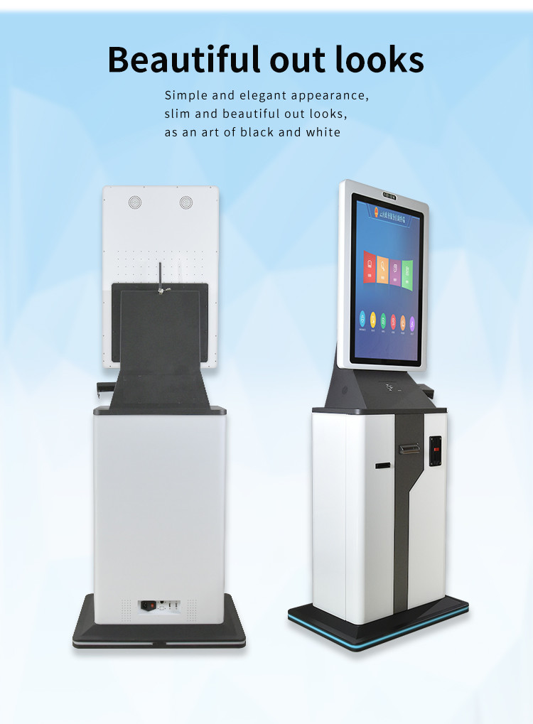 Coin Cash Payment Self Service Checkout System Kiosk With Bill Acceptor