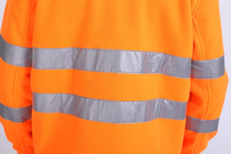HIVIS Work Clothes OEM 360gsm Gore Tex High Visibility Rain Gear