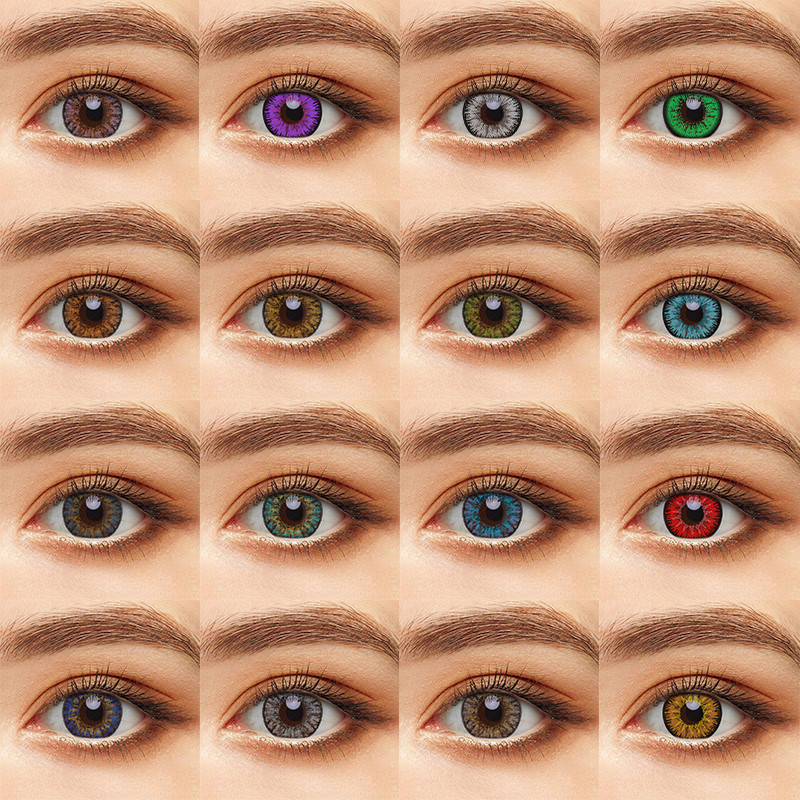 Aurora Green 14.2 Mm Contact Lenses Colored Eye Contacts Prescription