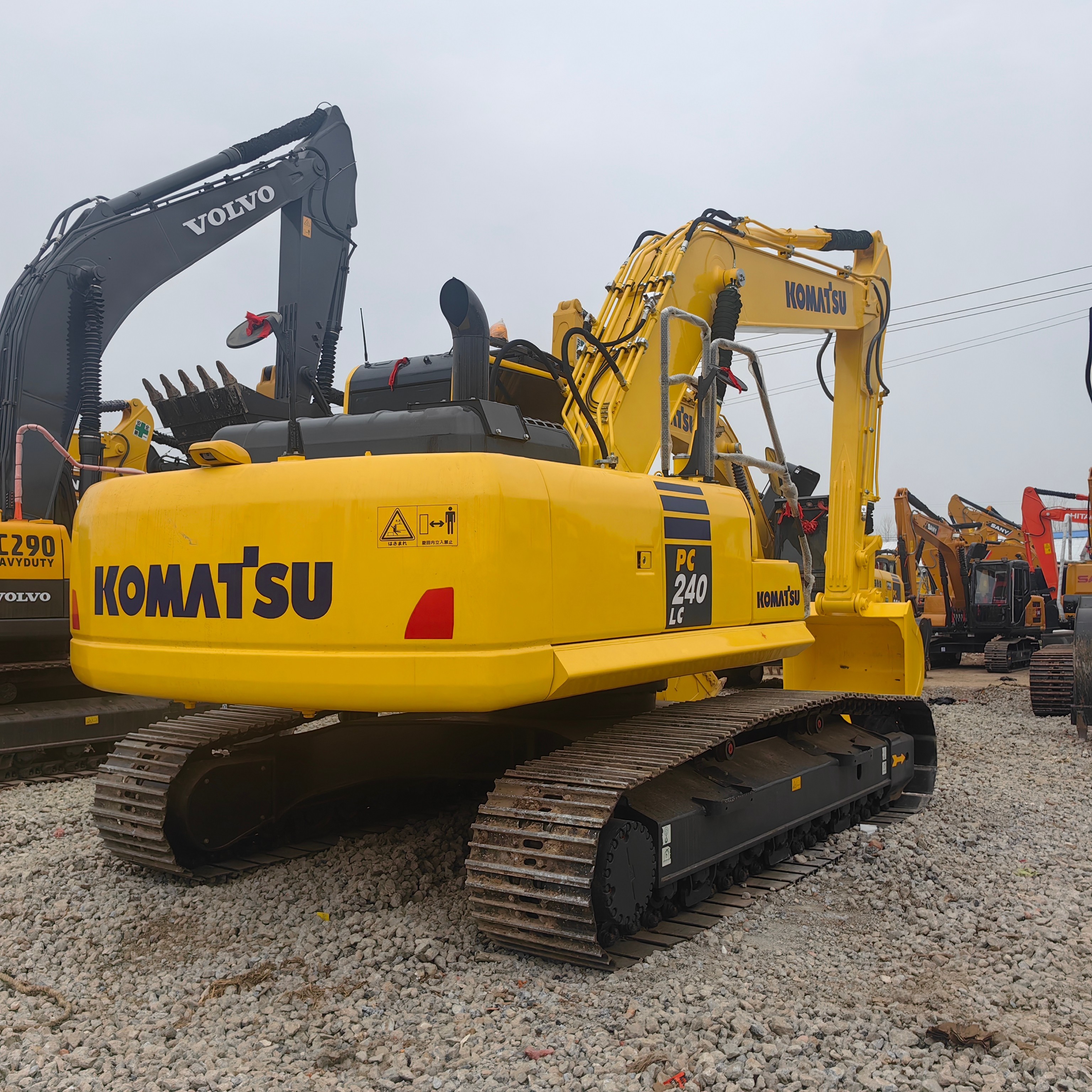 2024 Used Komatsu Excavators Diggers PC240-8 24Ton Hydraulic Crawler