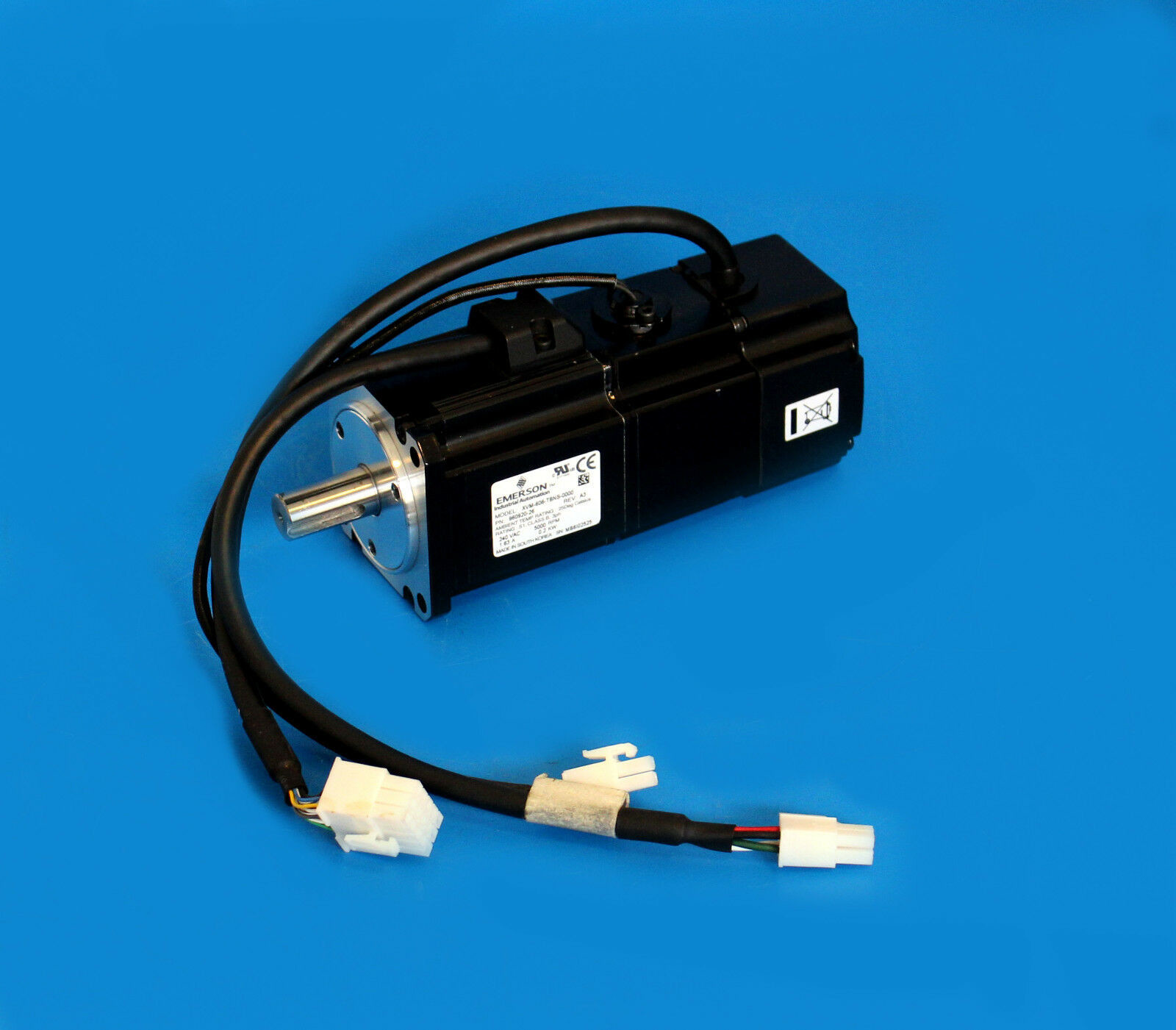 XVM-606-TBNS-0000 new original,230VAC, 60mm Frame, Metric Mounting, 5.6 b-in Cont. Stall Torque, 5000 RPM Max Speed.