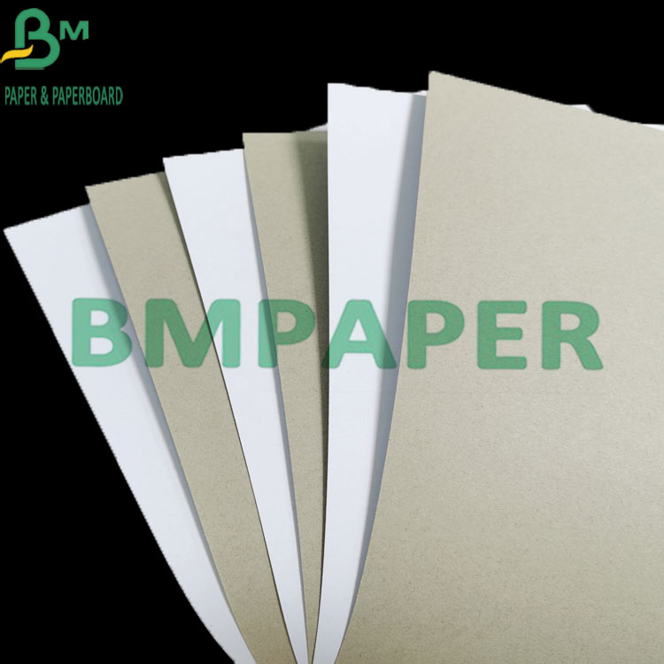 300gsm Coated Board Duplex With Grey Back C1S Anti - Curl Board For Packaging