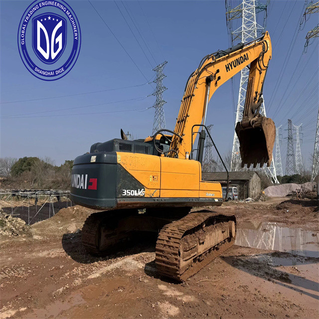 Origin Korea Hyundai 350 Used Hyundai Excavator 350 Excavator Secondhand Hyundai Excavator 350