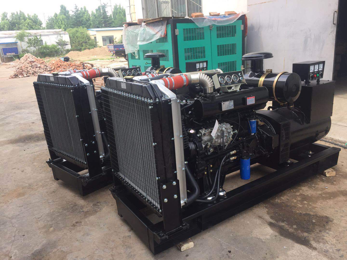 120KW Weifang Diesel Generator Set with Advanced Technology and Water Cooling System
