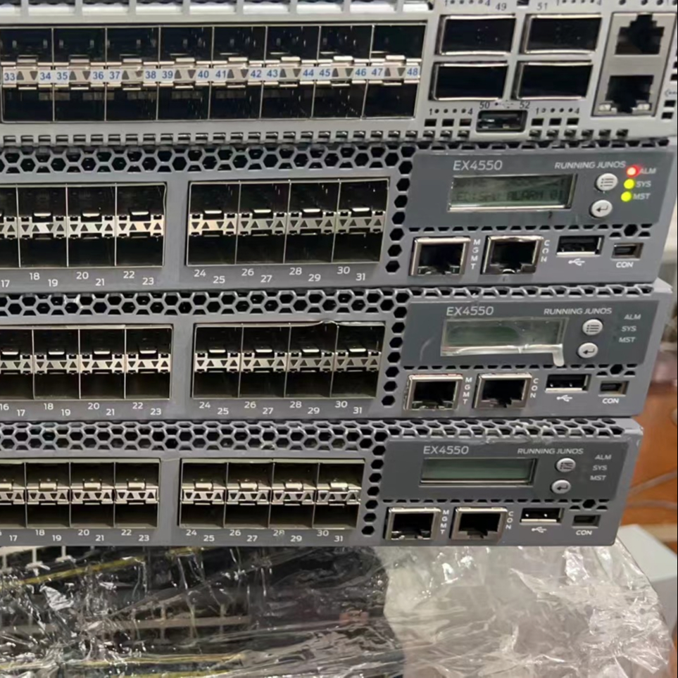 10Gbps Switch with SNMP Function EX4550-32F-AFO Juniper Switch EX4550-32F Full-Duplex Half-Duplex Communication Mode