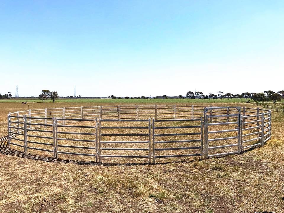 Oval Bars Livestock Lightweight CE Heavy Duty Cattle Panel 1.6x2.1m 1.8x2.1m