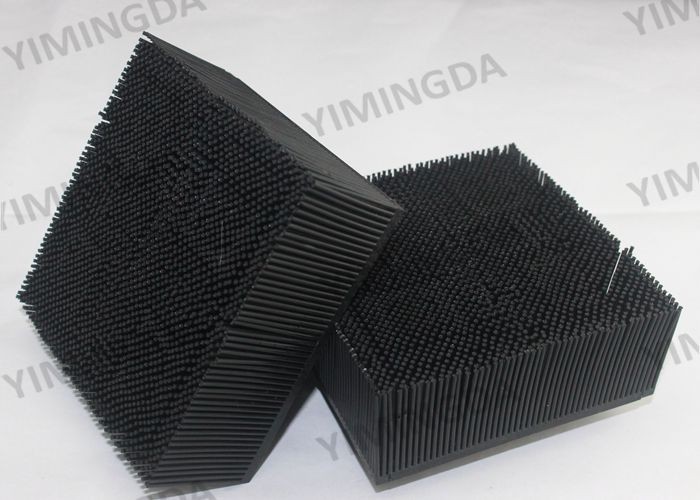 Black color Nylon Brush 99*99*39mm Auto Cutter Bristle For Investronica Cutter