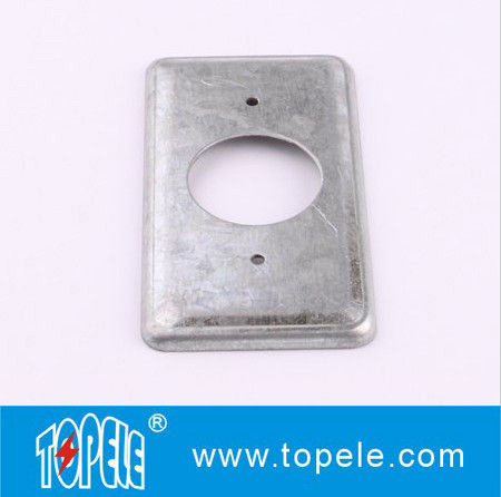 TOPELE 20C3 Rectagular Electrical steel cover 4"*2", with 1/2" knockout