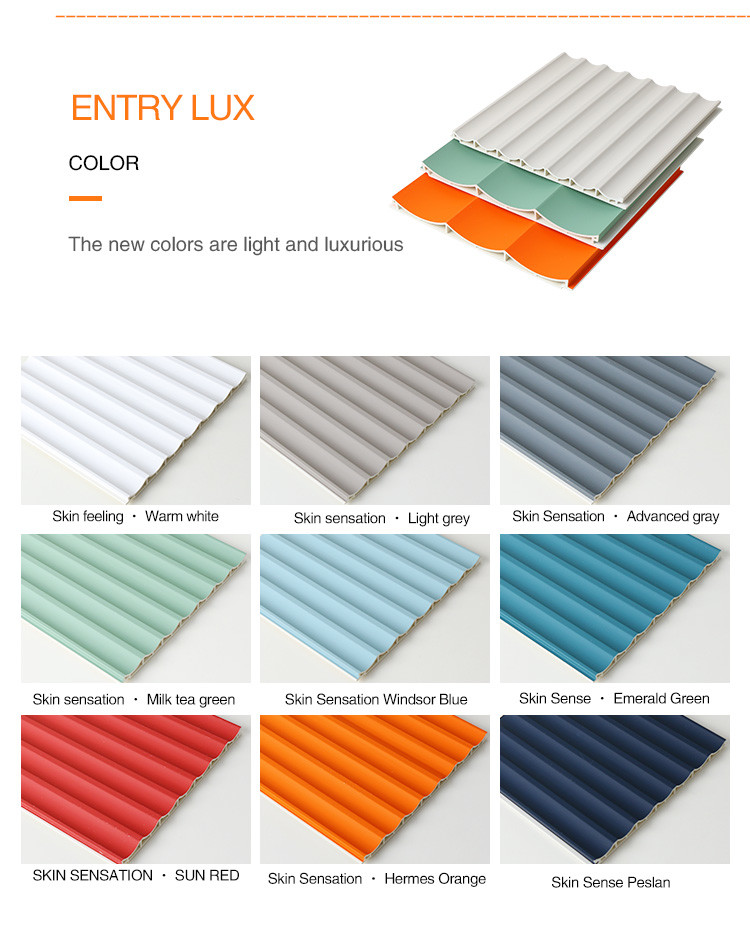 Customized Sizes Antimicrobial Decorative WPC Wood Panels 15mm
