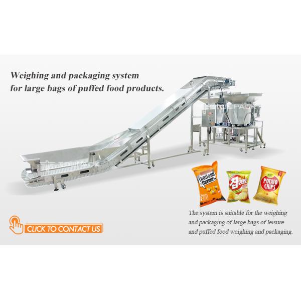 Automatic Cassava Chips Packaging Machine 60-100BPM 220V