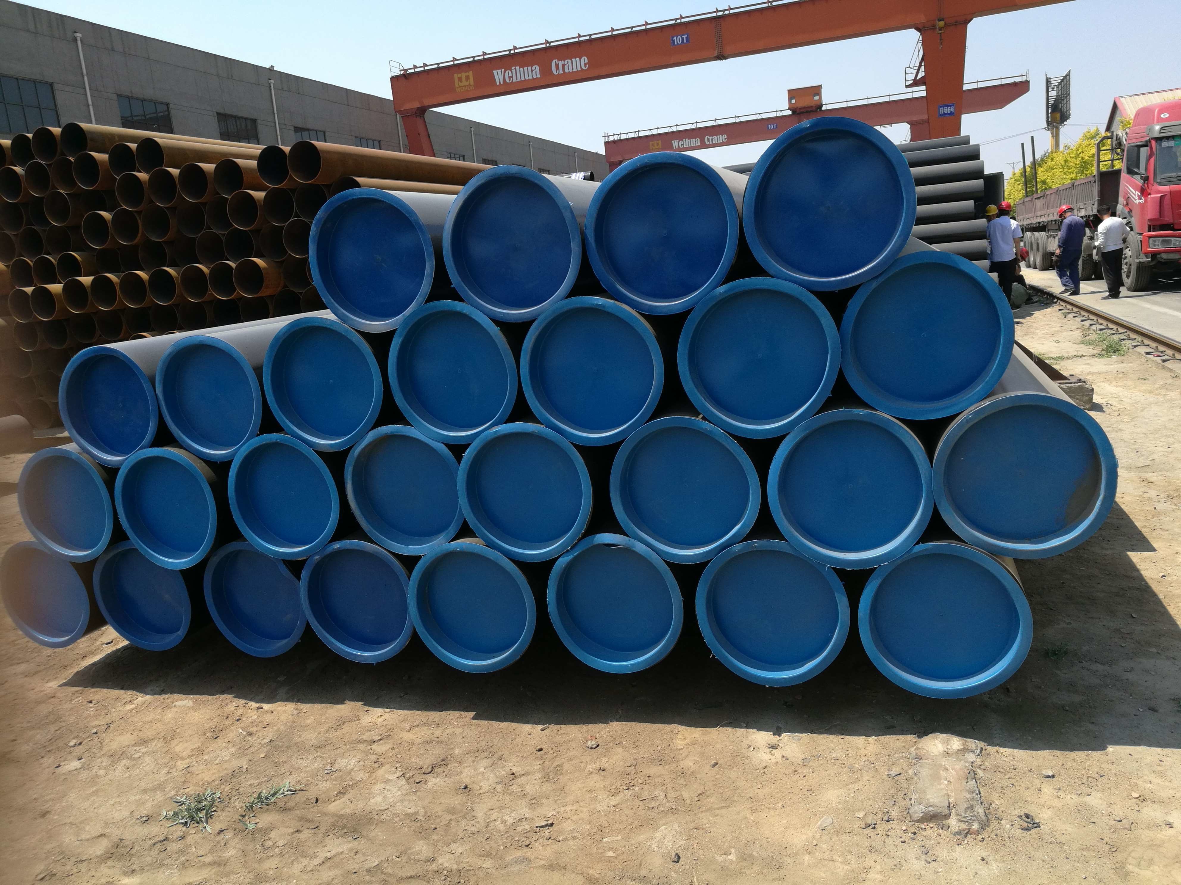 Anti Bending DIN 2458 EN10217 BS 1387 ERW Black Steel Pipe
