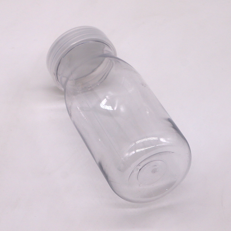 Collar Material PET Milk Tea Plastic Bottle for Liquid Beverages