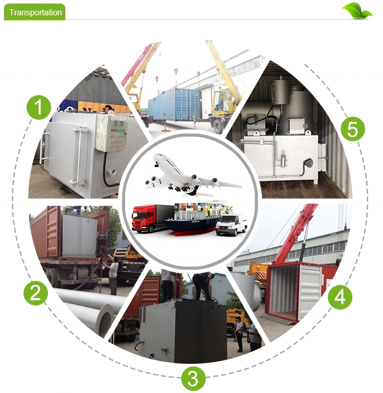 Customized Voltage and Video Outgoing-Inspection CPU Gold Recycling Plant E-Waste Recycle Incinerator Machine