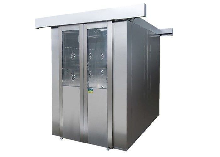 Double Sliding Door Electronic Interlock Cleanroom Shower