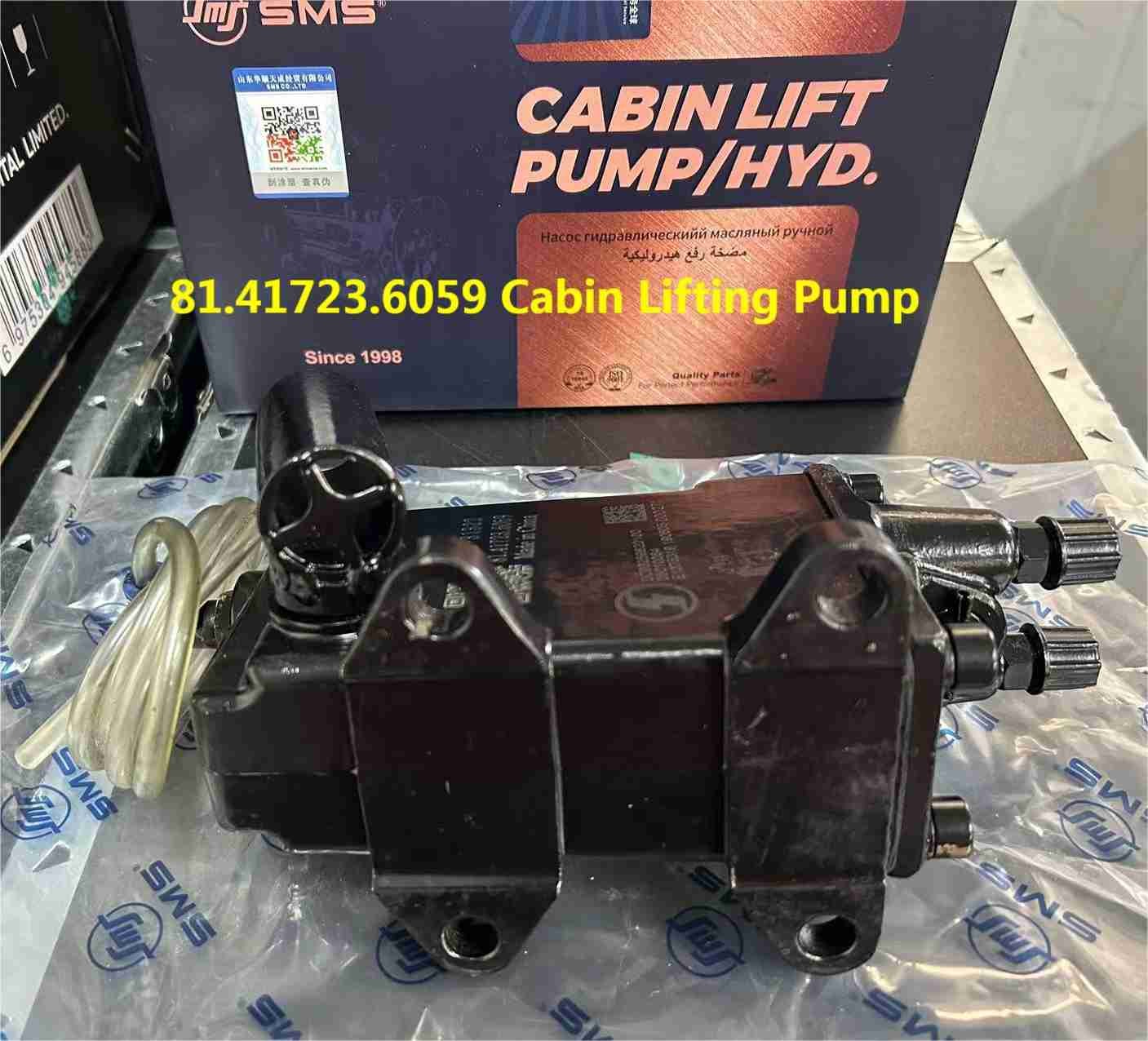 81.41723.6059 Cabin Lifting Pump Shacman Truck Parts