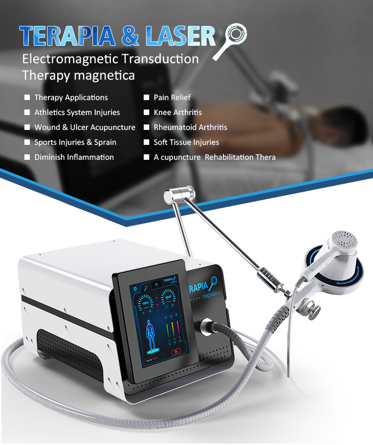 Laser Magnetic Therapy Machine 110V 220V Reduce Muscle Soreness / Swelling