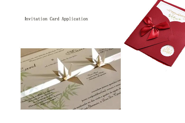 High Whiteness Gloss Cover C2S for Invitation Card 80gsm 90gsm