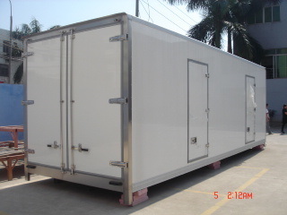 Fiberglass Refrigerated Truck Body/Freezer Truck