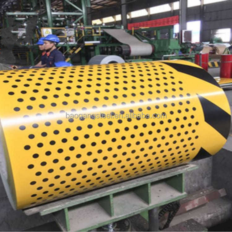 Customized Color Coated Steel Coil Yield Strength≥265Mpa Tensile Strength 300-450Mpa