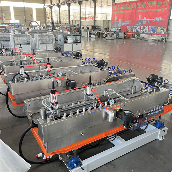 SGS Corrugated Plastic Pipe Manufacturing Machine Double Wall Corrugated Pipe Extrusion Line