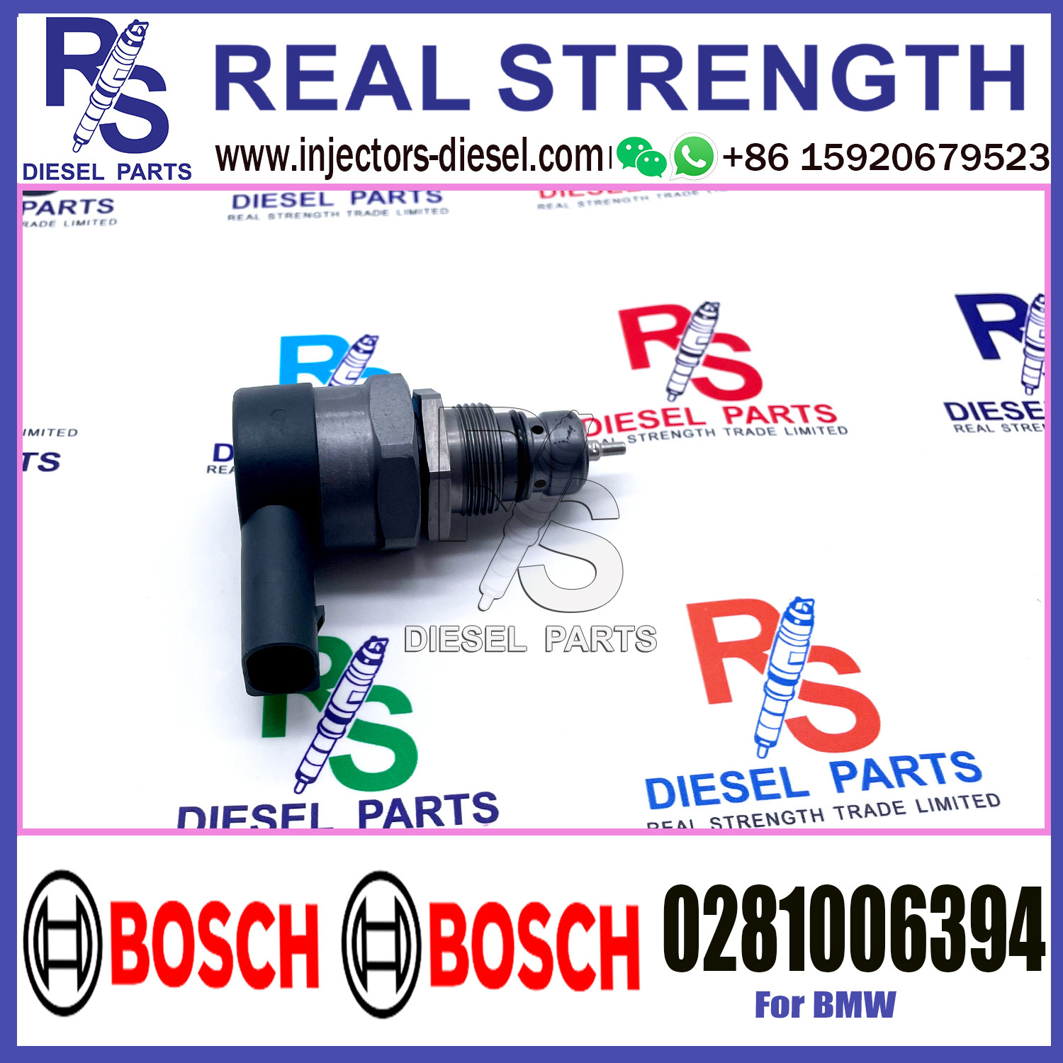 BOSCH Control Valve 0281006394 DRV Regulator Solenoid 0281006394 Applicable to BMW